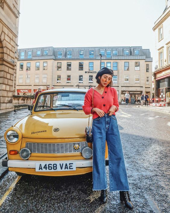 寬褲穿搭　鞋子